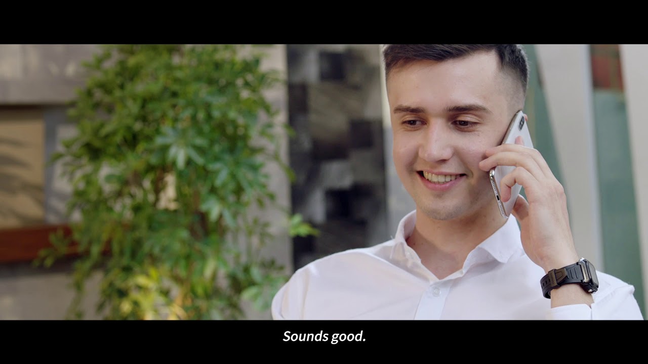 New T5 Business Phone Series Scene Video English Version
