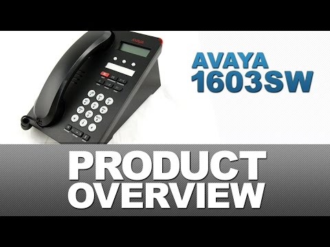 Avaya 1603SW IP Phone - Product Overview