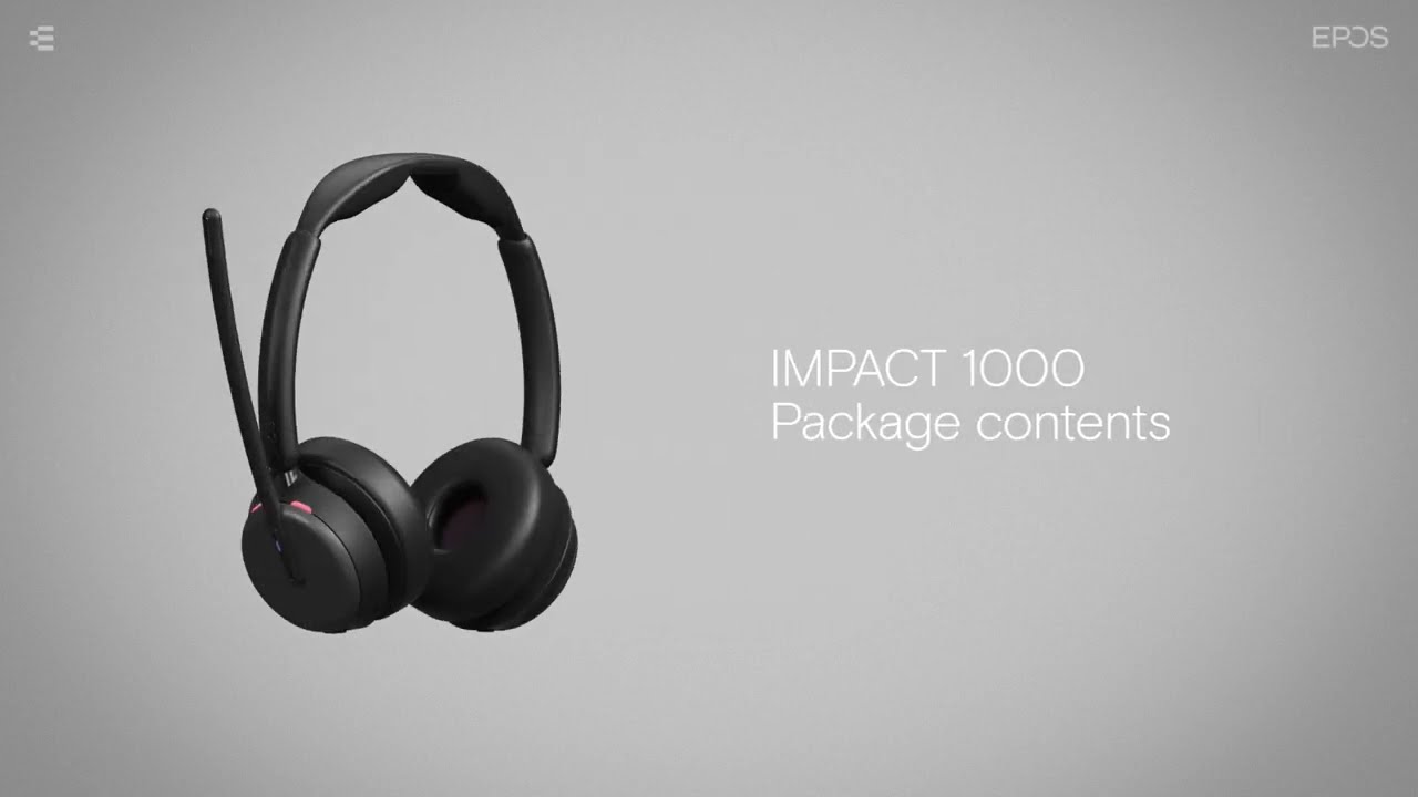 IMPACT 1000 Package contents