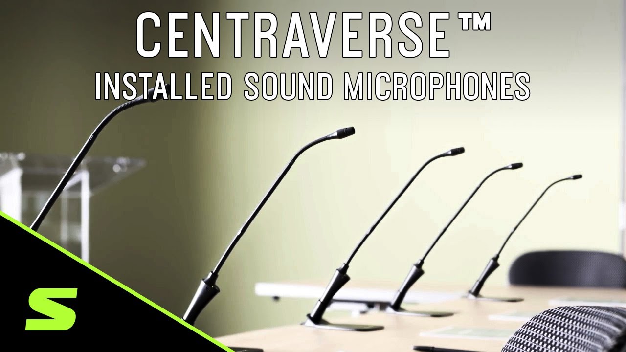 Shure Centraverse™ Installed Sound Microphones Overview | Shure