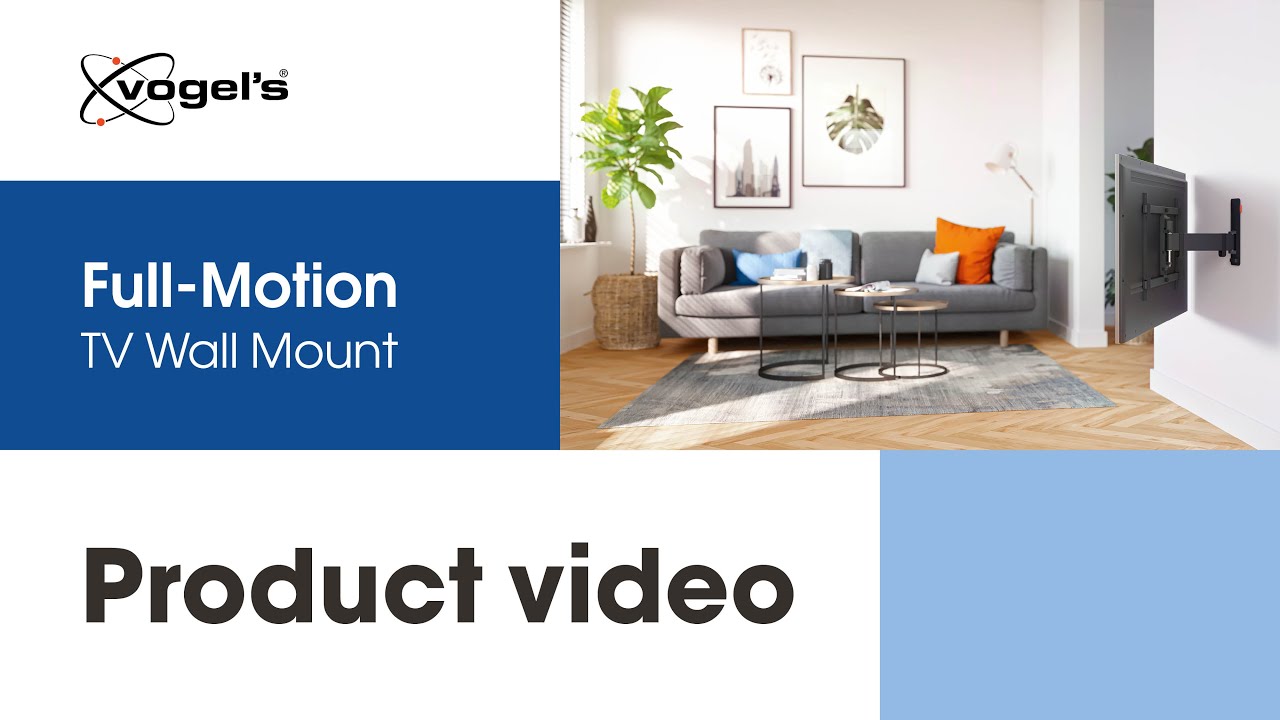 Great view from different parts of the room | Full-Motion TV Wall Mount | COMFORT, secure | Vogel's