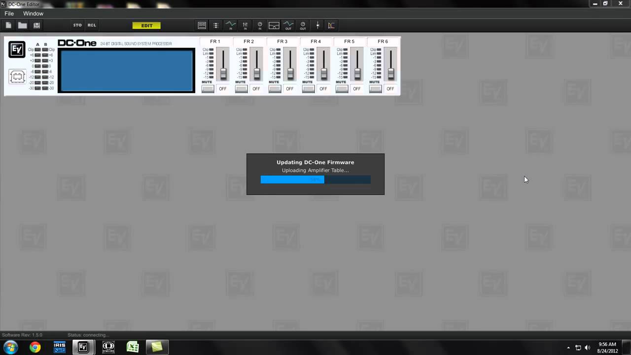 Electro-Voice, DC-one firmware update