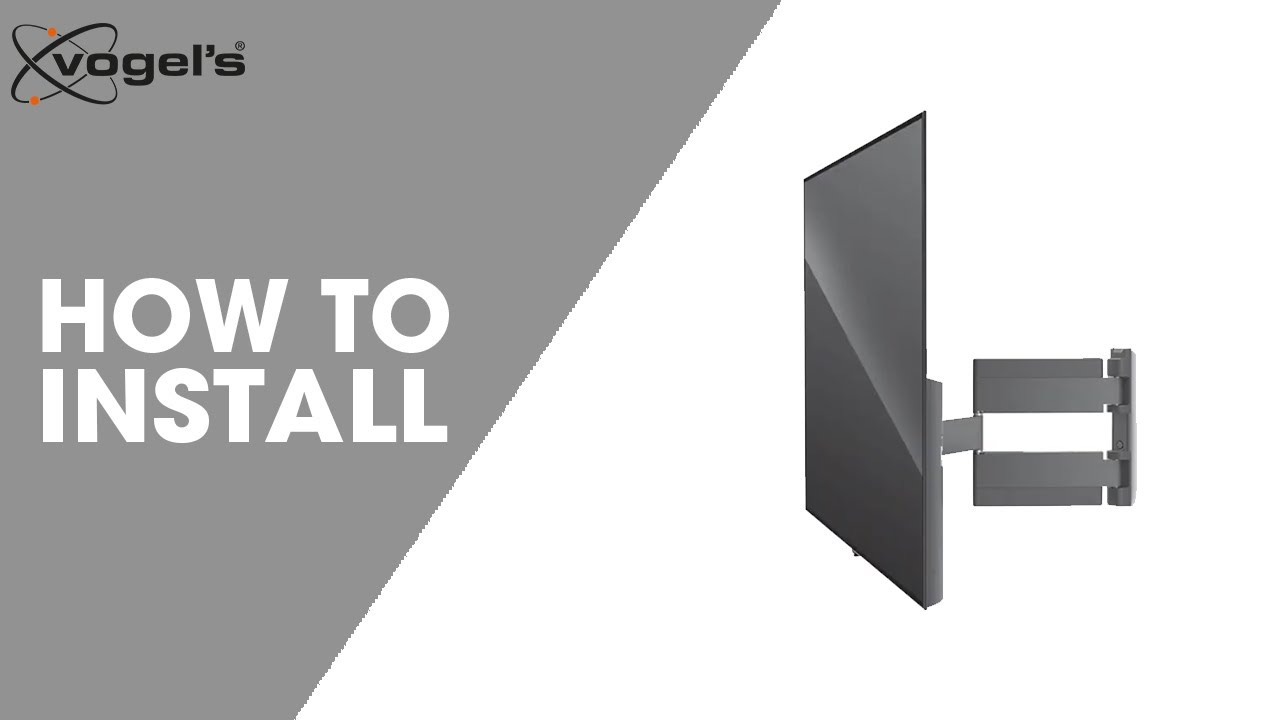 THIN 546 | How to install | TV wall mount | Vogel’s