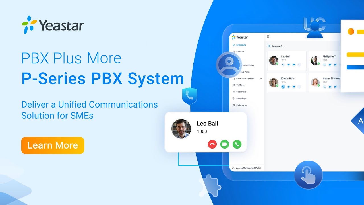 PBX Plus More: Yeastar P-Series PBX System | Product Introduction with Highlight Features