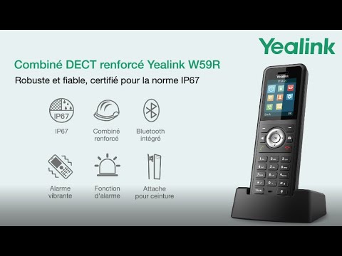 Yealink Ruggedized DECT Handsets W59R FR