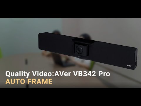 AVer VB342 Pro Quality Video | Auto Frame Enhences the Meeting Experience
