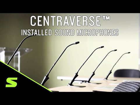 Shure Centraverse™ Installed Sound Microphones Overview | Shure