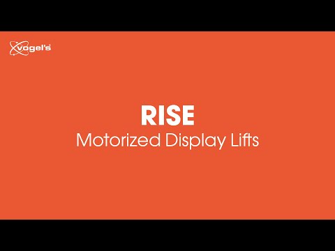 We introduce you to our new RISE Motorized Display Lifts | RISE, intuitively and safely | Vogel’s