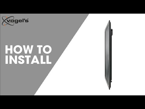 WALL 3205, WALL 3305 | How to install | Fixed TV wall mount | Vogel's