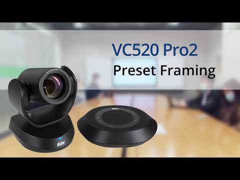Quality video | VC520 Pro2 Preset Framing