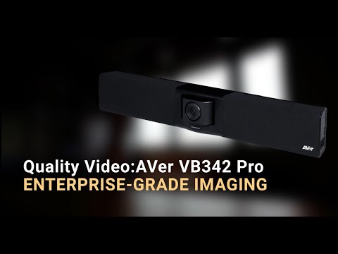 AVer VB342 Pro Quality Video | Enterprise-grade Imaging - WDR