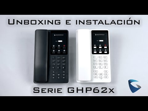 Serie GHP62x - Unboxing e instalación