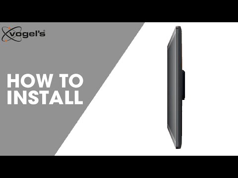 WALL 3105 | How to install | Fixed TV wall mount | Vogel’s