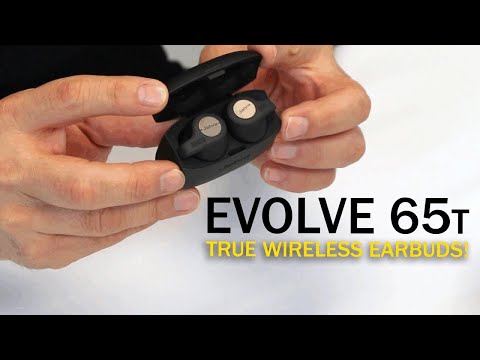 First Look at the Jabra Evolve 65t Earbuds!