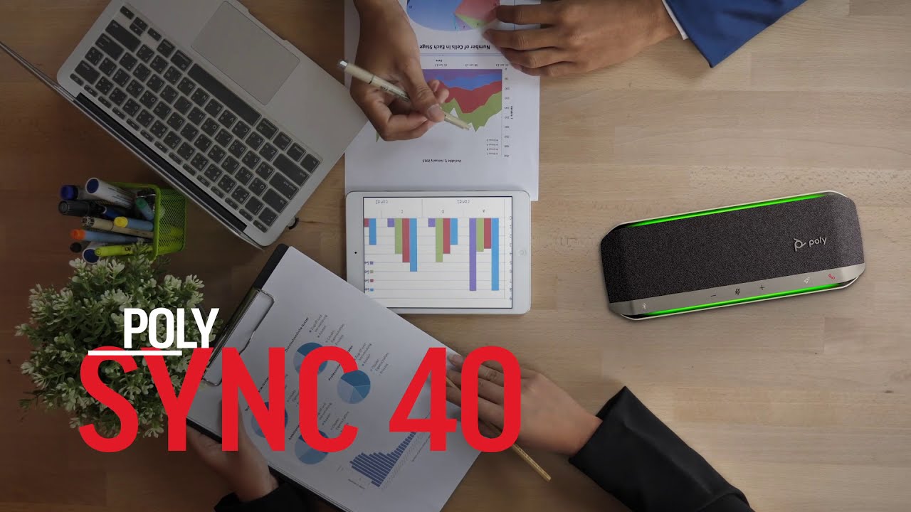 Poly Sync 40 Social Lifestyle Video: ES