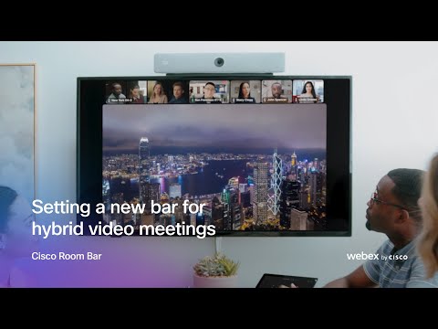Setting a new bar for video meetings | Cisco Room Bar