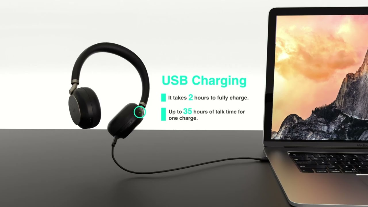 Yealink BH76 Bluetooth Headset Unboxing