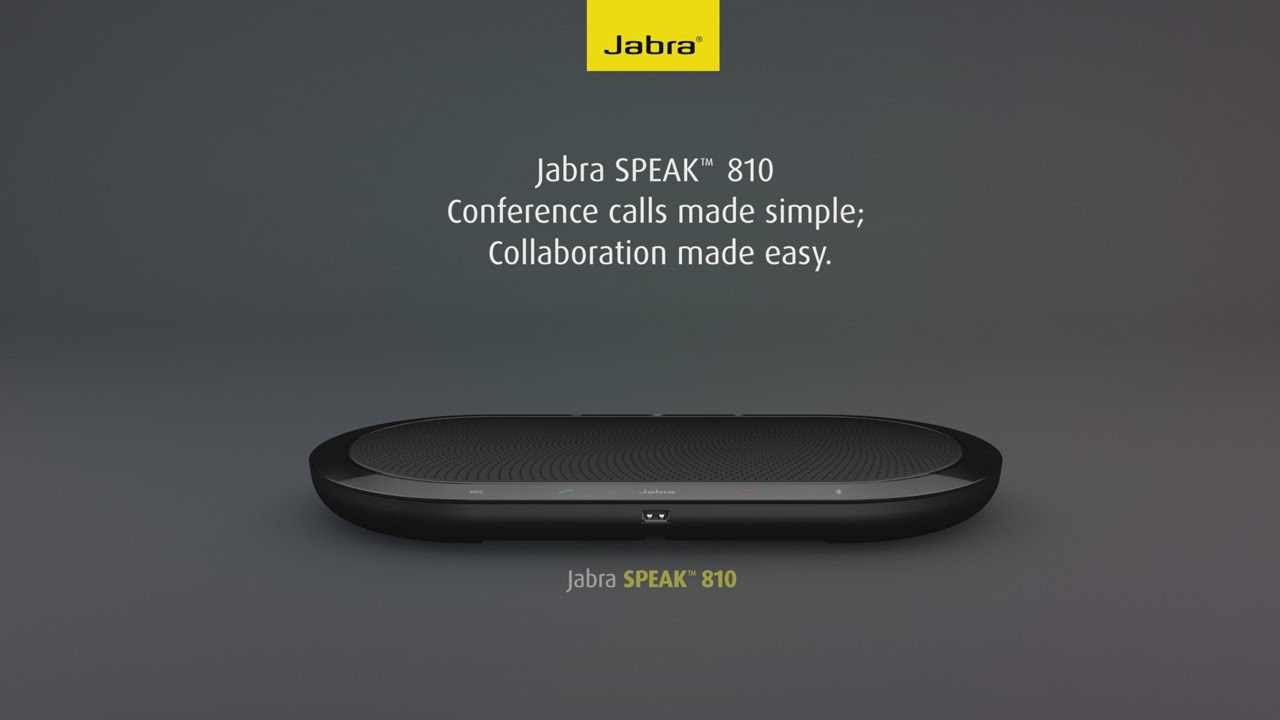 Jabra Speak 810 - Conference calls made simple