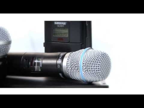 Shure ULX-D Digital Wireless System: Wide Selection of Mics