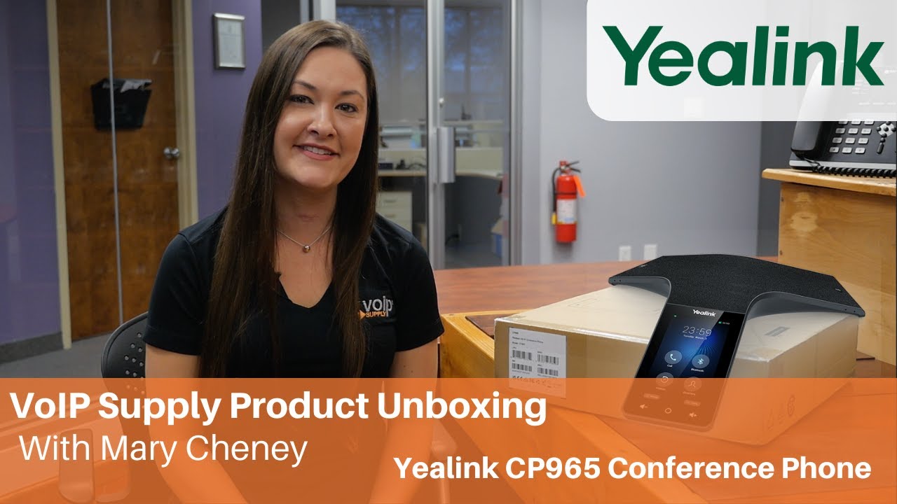 Yealink CP965 Conference Phone Unboxing | VoIP Supply