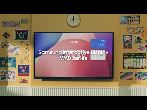 Samsung Interactive Display WAD series: Unlimited Learning Possibilities | Samsung