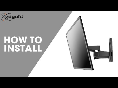 WALL 3250, WALL 3350, WALL 3450 | How to install | Full-Motion TV wall mount | Vogel's