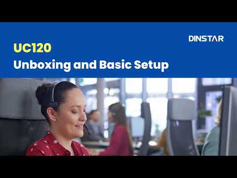 DINSTAR IP PBX UC120 Unboxing and Basic Setup
