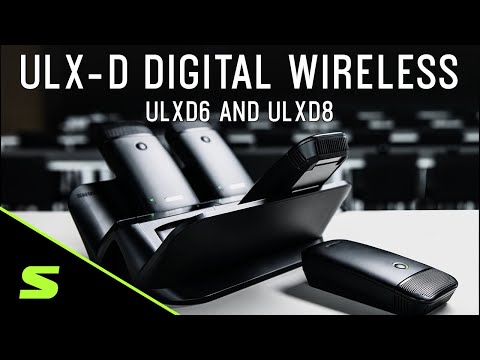 ULX-D Digital Wireless System: ULXD6 and ULXD8 | Shure