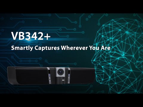 VB342+ | 4K USB Video Soundbar for Huddle Rooms