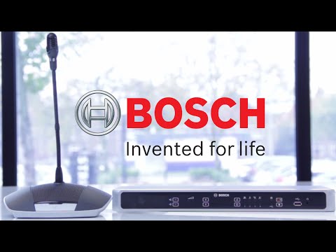 Bosch Security - CCS 1000 D Digital Discussion System - How to install