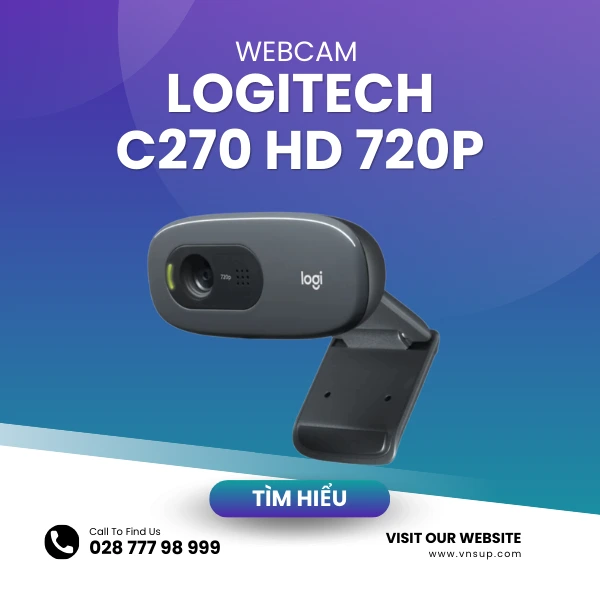 logitech hd webcam c270