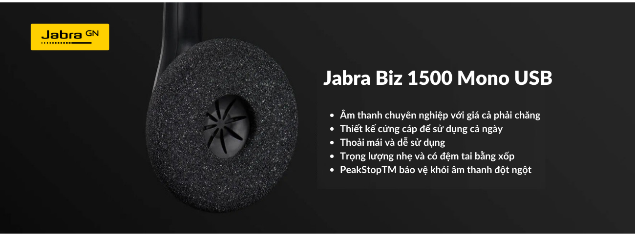 Jabra Biz 1500 Mono USB