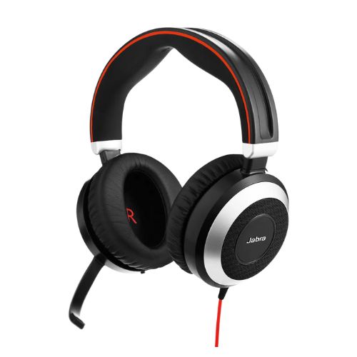 Jabra Evolve 80 Ms Stereo - Tai nghe call center cho doanh nghiệp