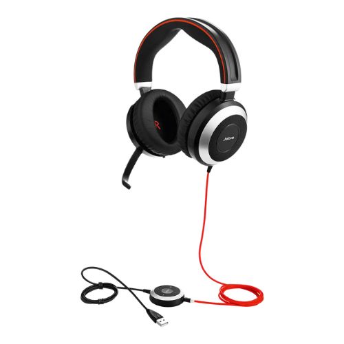 Jabra Evolve 80 Ms Stereo - Tai nghe call center cho doanh nghiệp