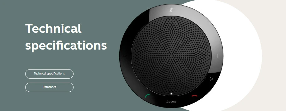 SPEC FOR JABRA 410 MS