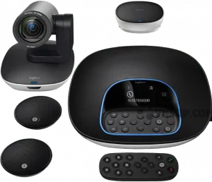 Bộ camera họp trực tuyến Logitech Group mở rộng thêm 2 micro