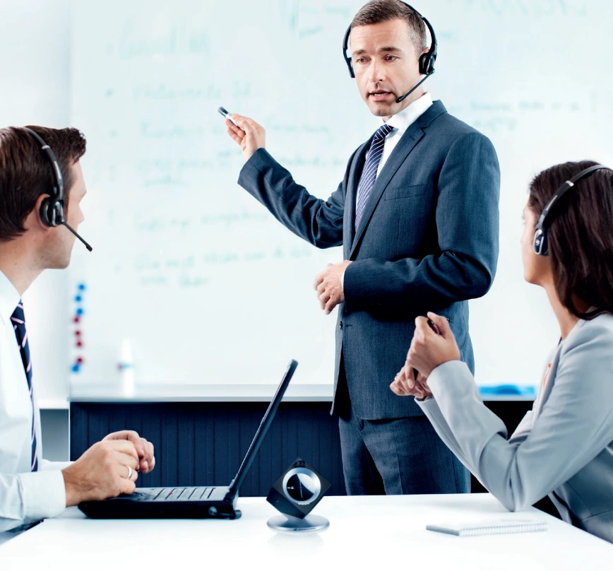 Buổi họp với Sennheiser DW Pro 2 ML