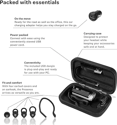 Tiện ích tai nghe Sennheiser PRESENCE UC ML