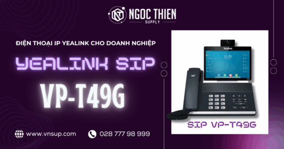 Yealink SIP VP-T49G- Điện thoại IP Yealink cho doanh nghiệp 2025 Yealink SIP VP-T49G- Điện thoại IP Yealink cho doanh nghiệp