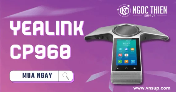 Yealink CP960 - Điện thoại hội nghị cho phòng họp trực tuyến