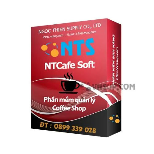 Phần mềm quản lý cofee shop tốt nhất, Quản lý cofee shop 1 cách hiệu quả với NTCafe Soft