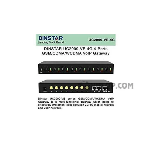 Dinstar UC2000-VE-4G