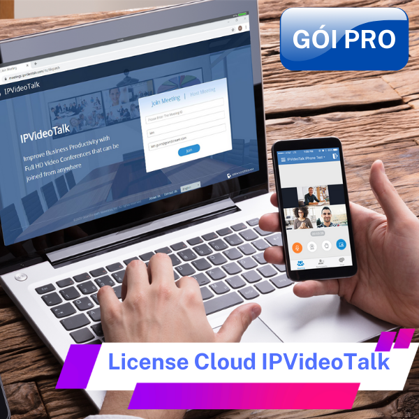 License Cloud IPVideoTalk gói Pro