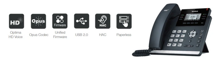 Series T4S mới của Yealink mang lại vẻ ngoài thanh lịch giống như Series T4