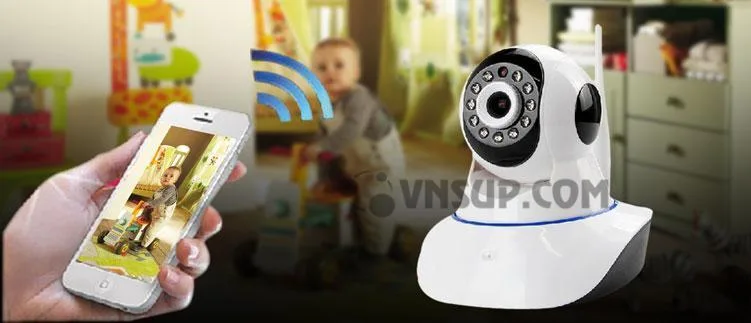Camera ip wifi quan sát không dây
