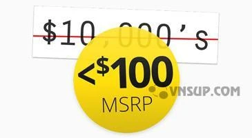 Wireless Enterprise với giá cả phải chăng Chi phí trang bị Model UniFi® AP cực thấp, cung cấp Wi-Fi hiệu suất cao trong hình dạng thiết kế gọn gàng.