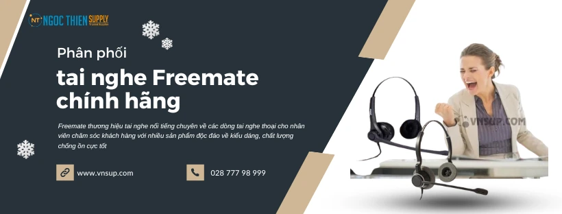 Phân phối tai nghe Freemate chính hãng