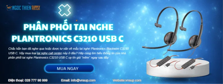 Phân phối tai nghe Plantronics C3210 USB C (1)