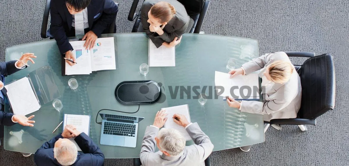 hoi nghi audio jabra speak 810 Đánh giá loa hội nghị Jabra Speak 810