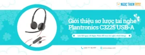 tai nghe Plantronics C3225 USB-A